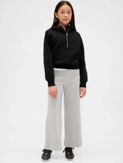 Kids Wide-Leg Foldover Leggings