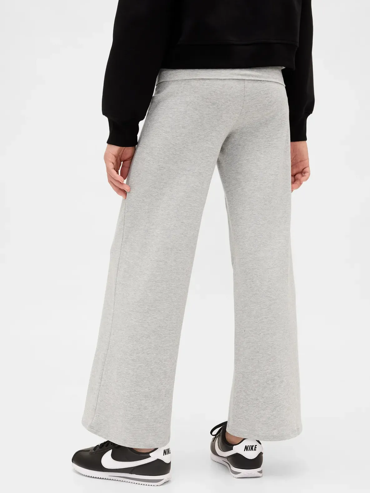 Kids Wide-Leg Foldover Leggings