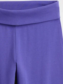 Kids Wide-Leg Foldover Leggings