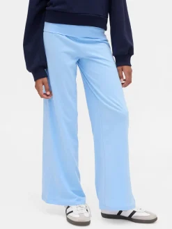 Kids Wide-Leg Foldover Leggings