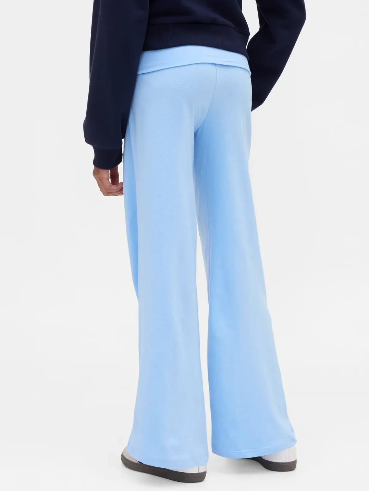Kids Wide-Leg Foldover Leggings