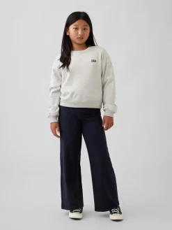Kids Wide-Leg Foldover Leggings