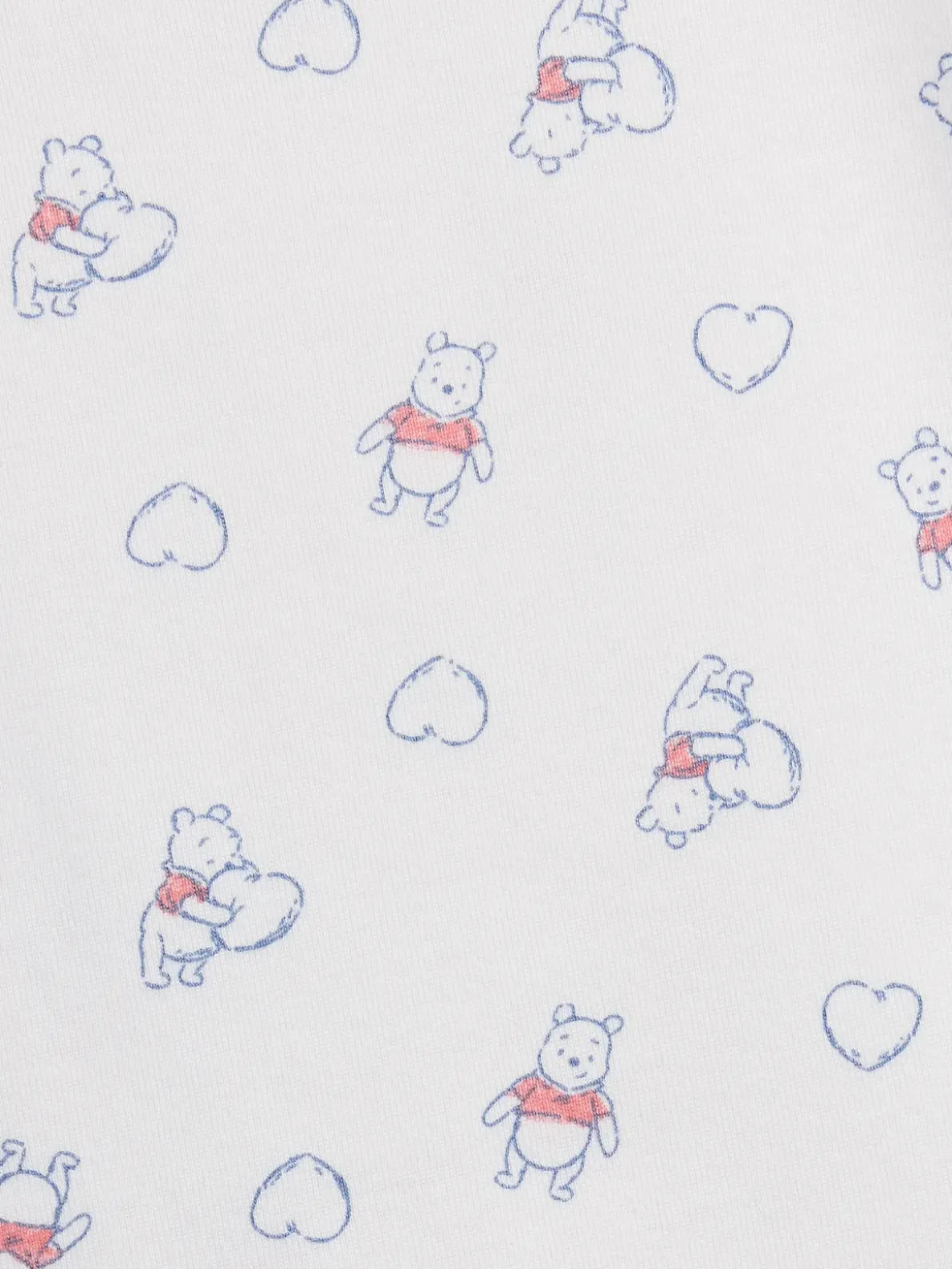 Kids Winnie The Pooh Organic Brushed Cotton PJ Short Set