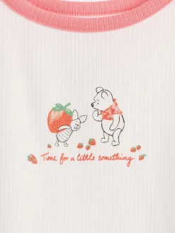 Kids Winnie The Pooh Recycled Rib PJ Short Set