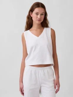 Knit Crop Tank Top