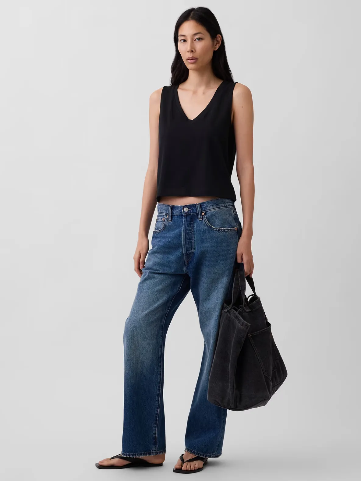Knit Crop Tank Top