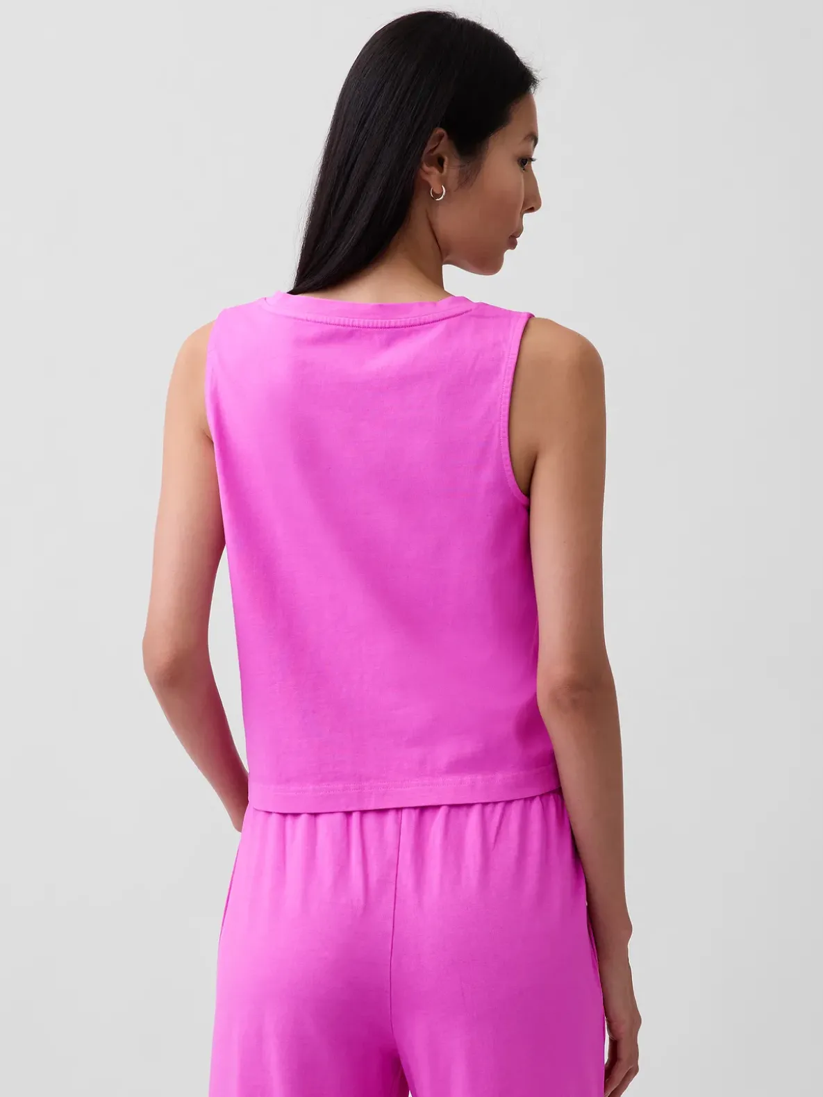 Knit Crop Tank Top