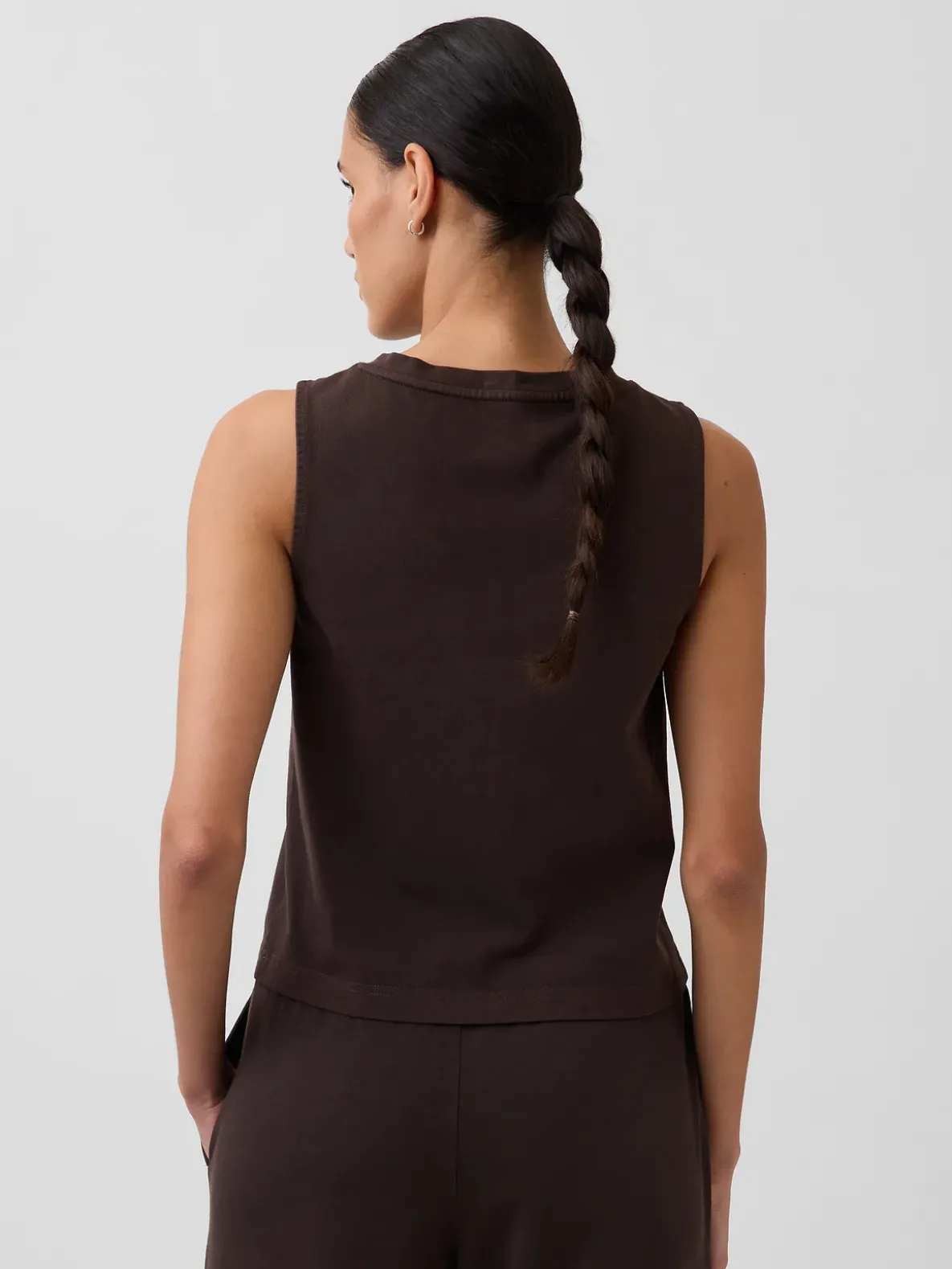 Knit Crop Tank Top