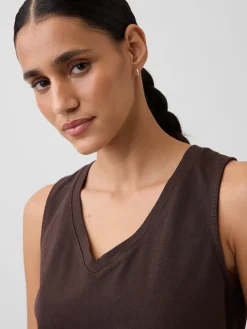 Knit Crop Tank Top
