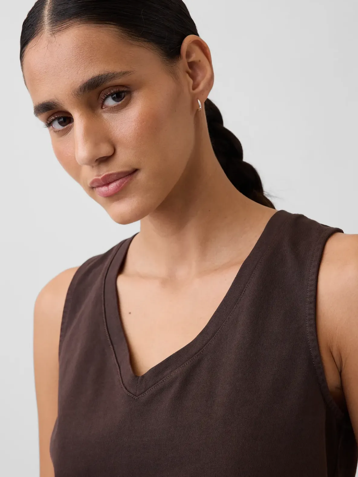 Knit Crop Tank Top