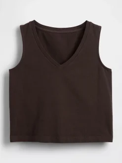Knit Crop Tank Top