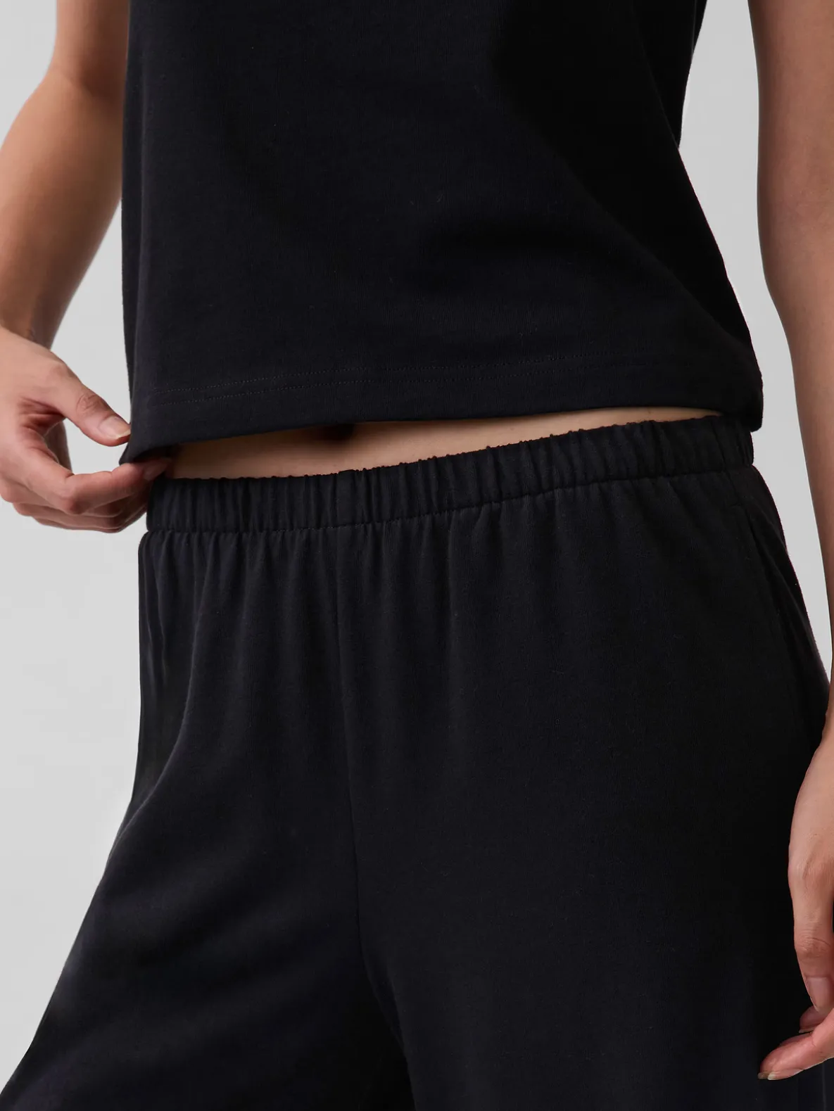 Knit Wide-Leg Pants