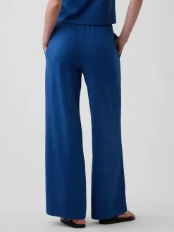 Knit Wide-Leg Pants