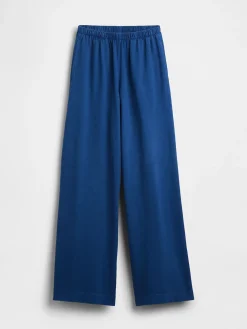 Knit Wide-Leg Pants
