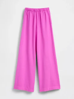 Knit Wide-Leg Pants