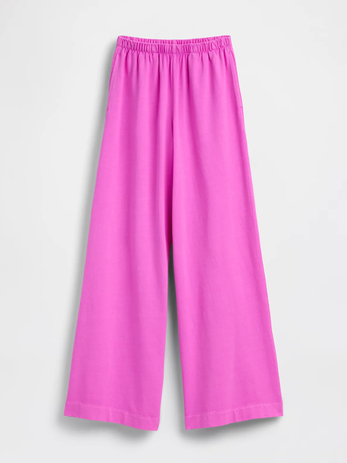Knit Wide-Leg Pants