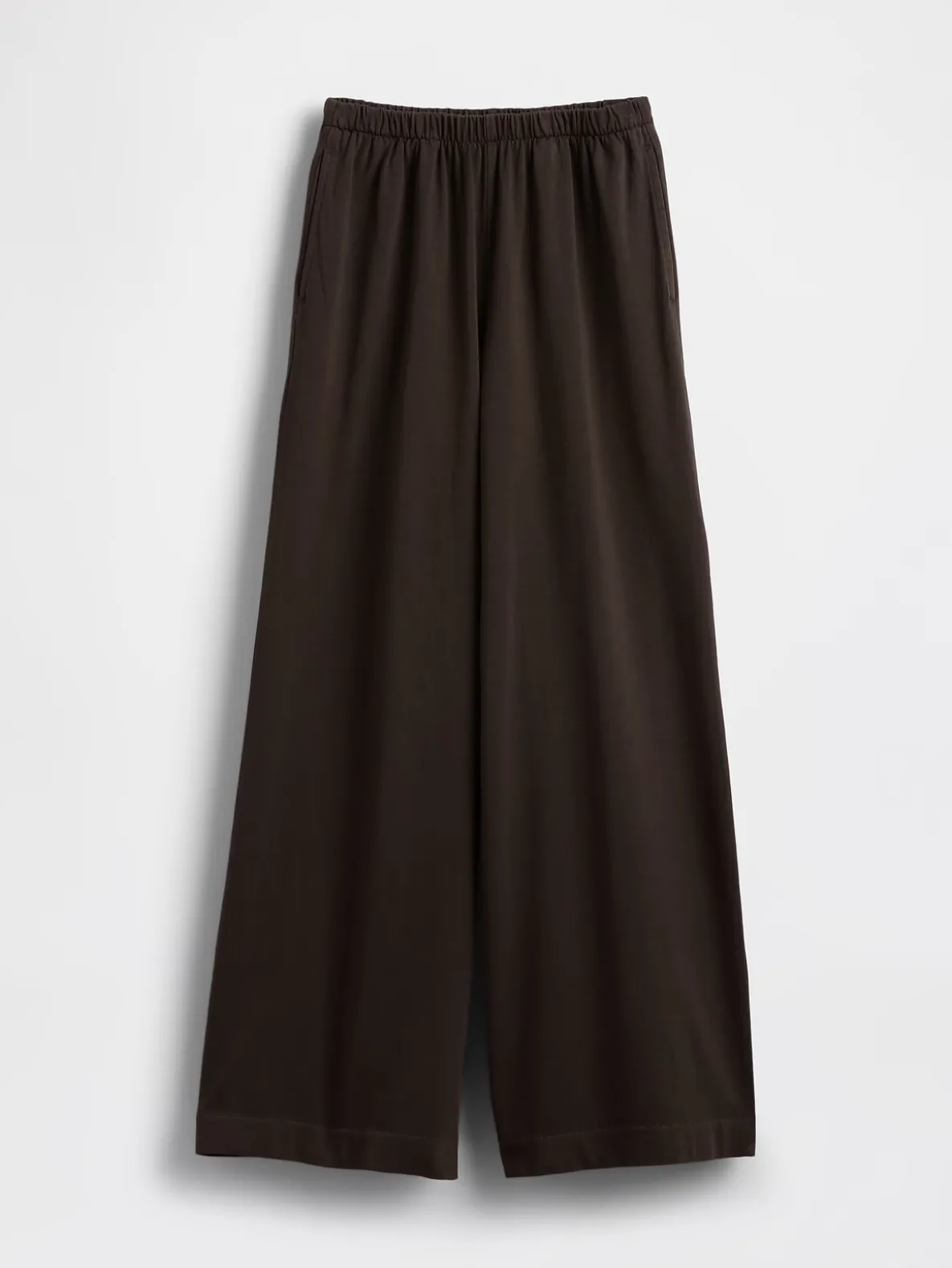 Knit Wide-Leg Pants