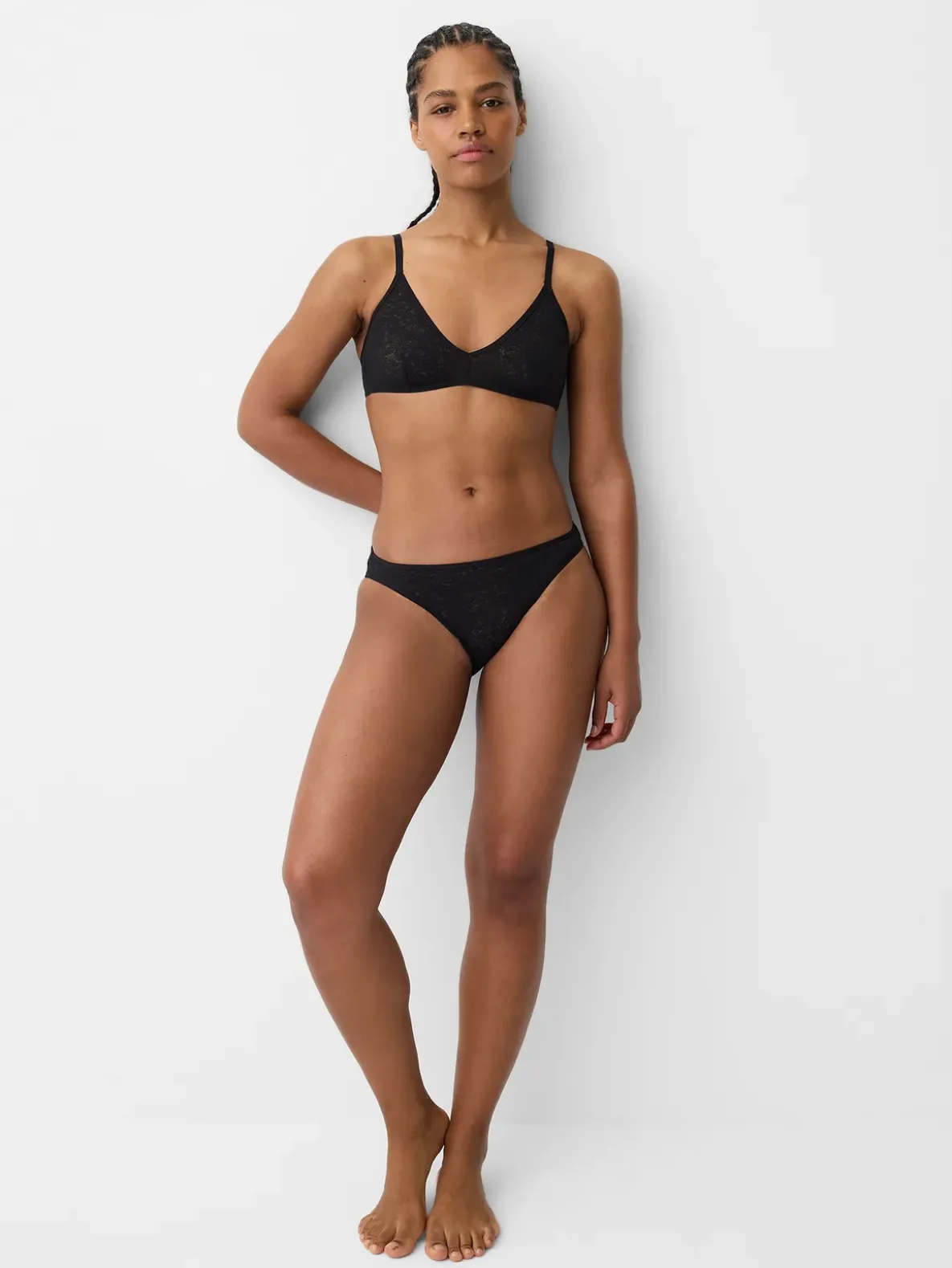 Lace Plunge Bralette