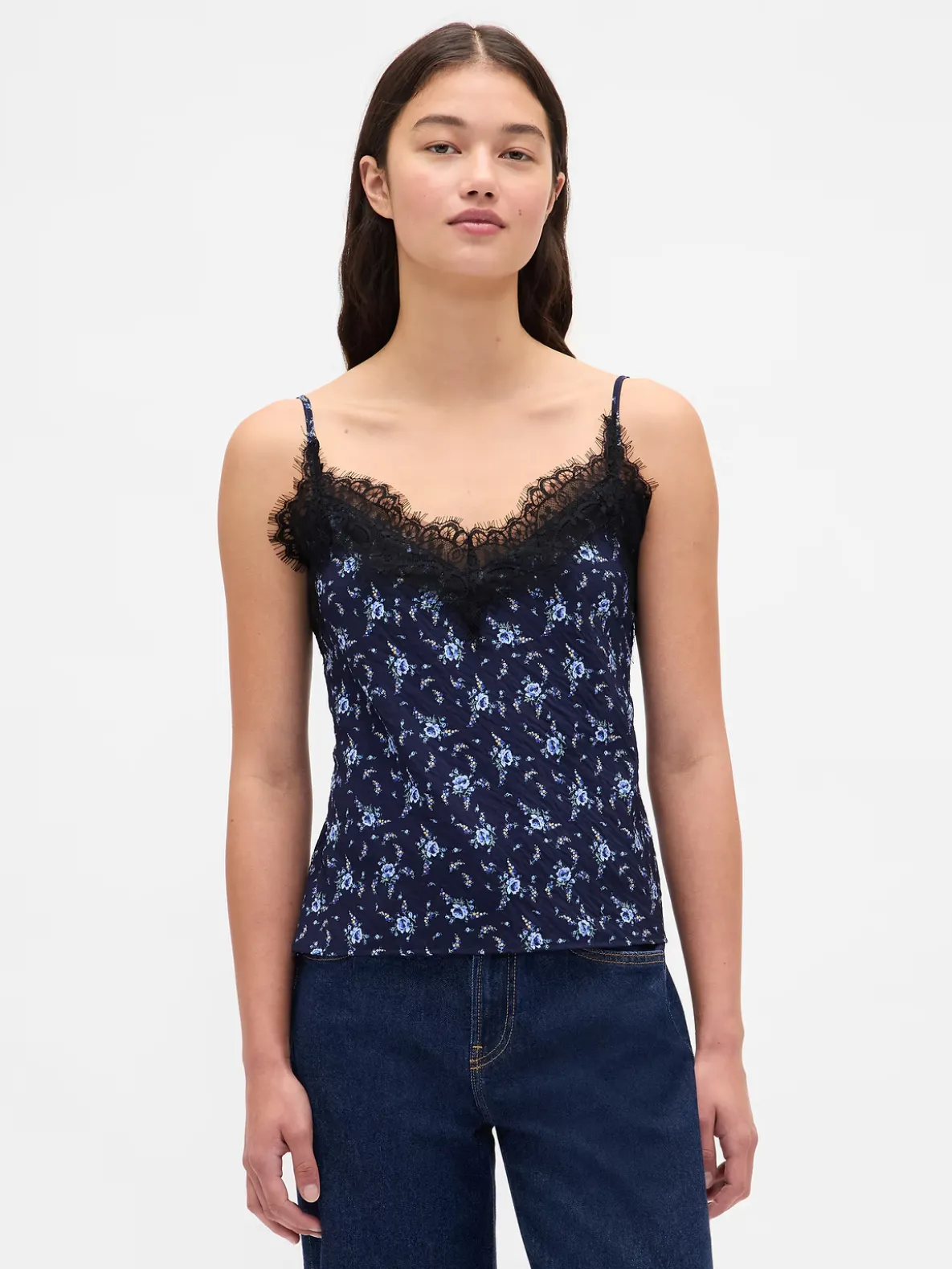 Lace-Trim Cami