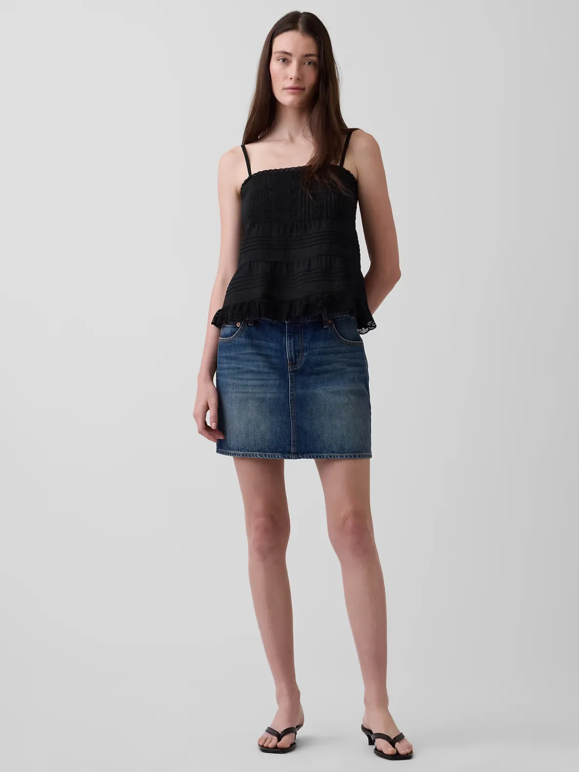 Lace-Trim Cami