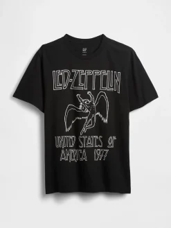 Led Zeppelin Relaxed Graphic T-Shirt