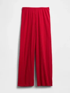 Lightweight CashSoft Pointelle Heart PJ Pants