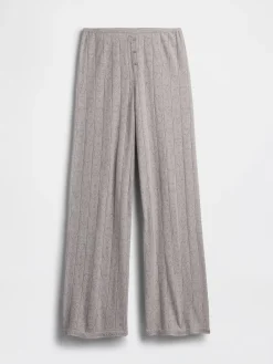 Lightweight CashSoft Pointelle Heart PJ Pants