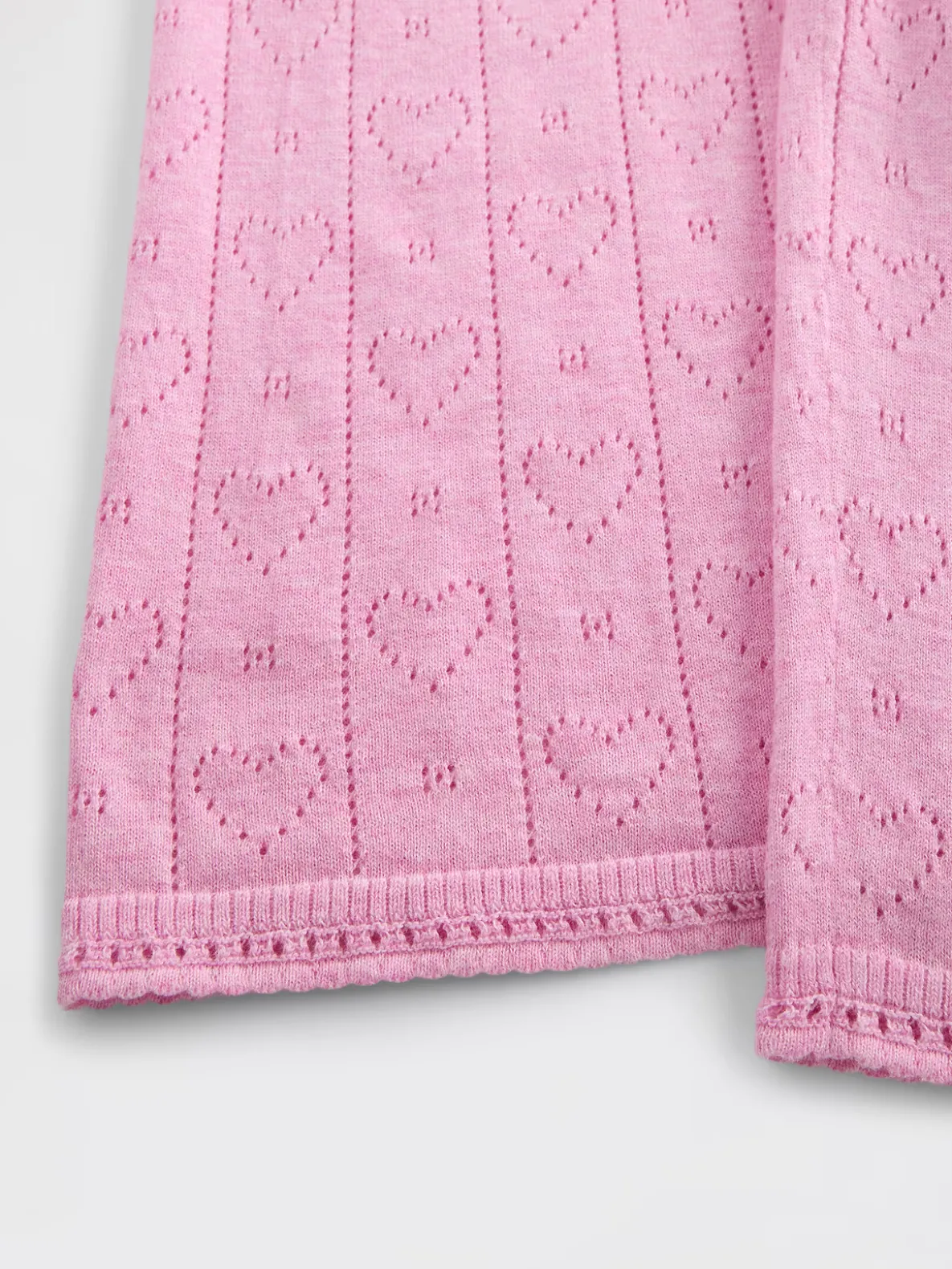 Lightweight CashSoft Pointelle Heart PJ Pants