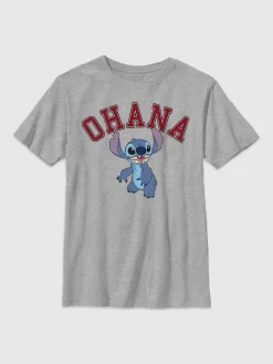 Lilo and Stitch Ohana Collegiate Tee