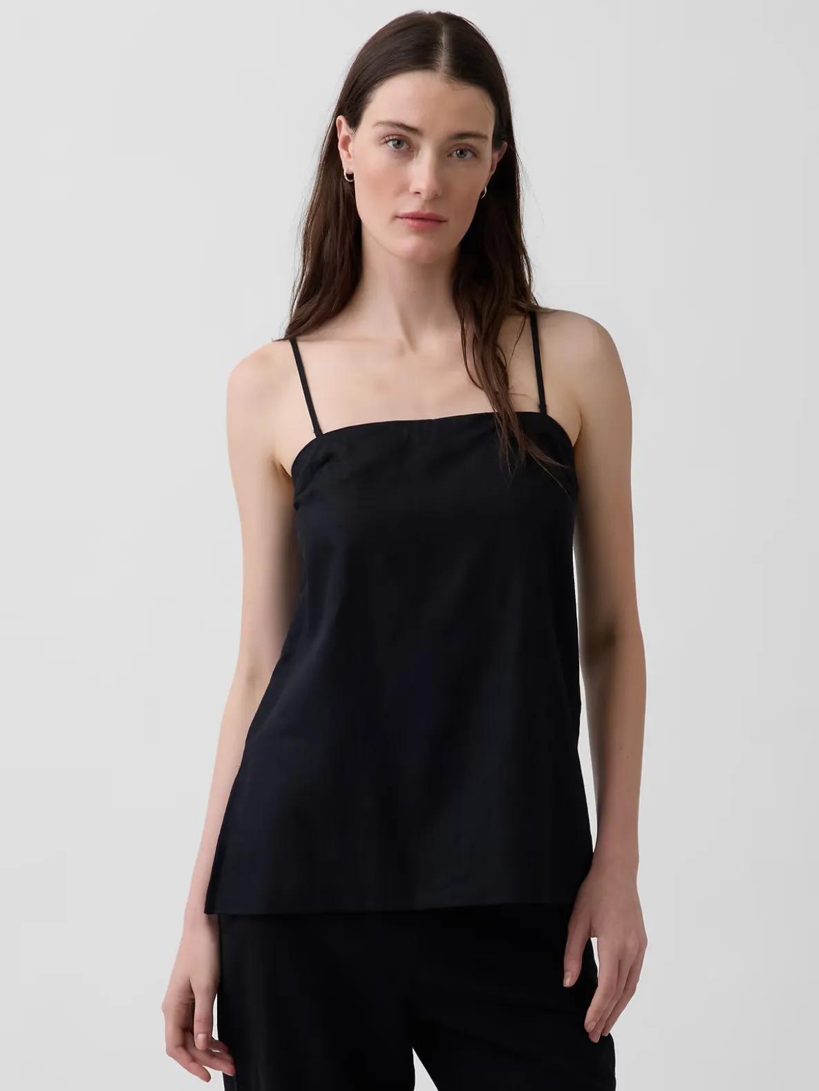 Linen-Blend Cami