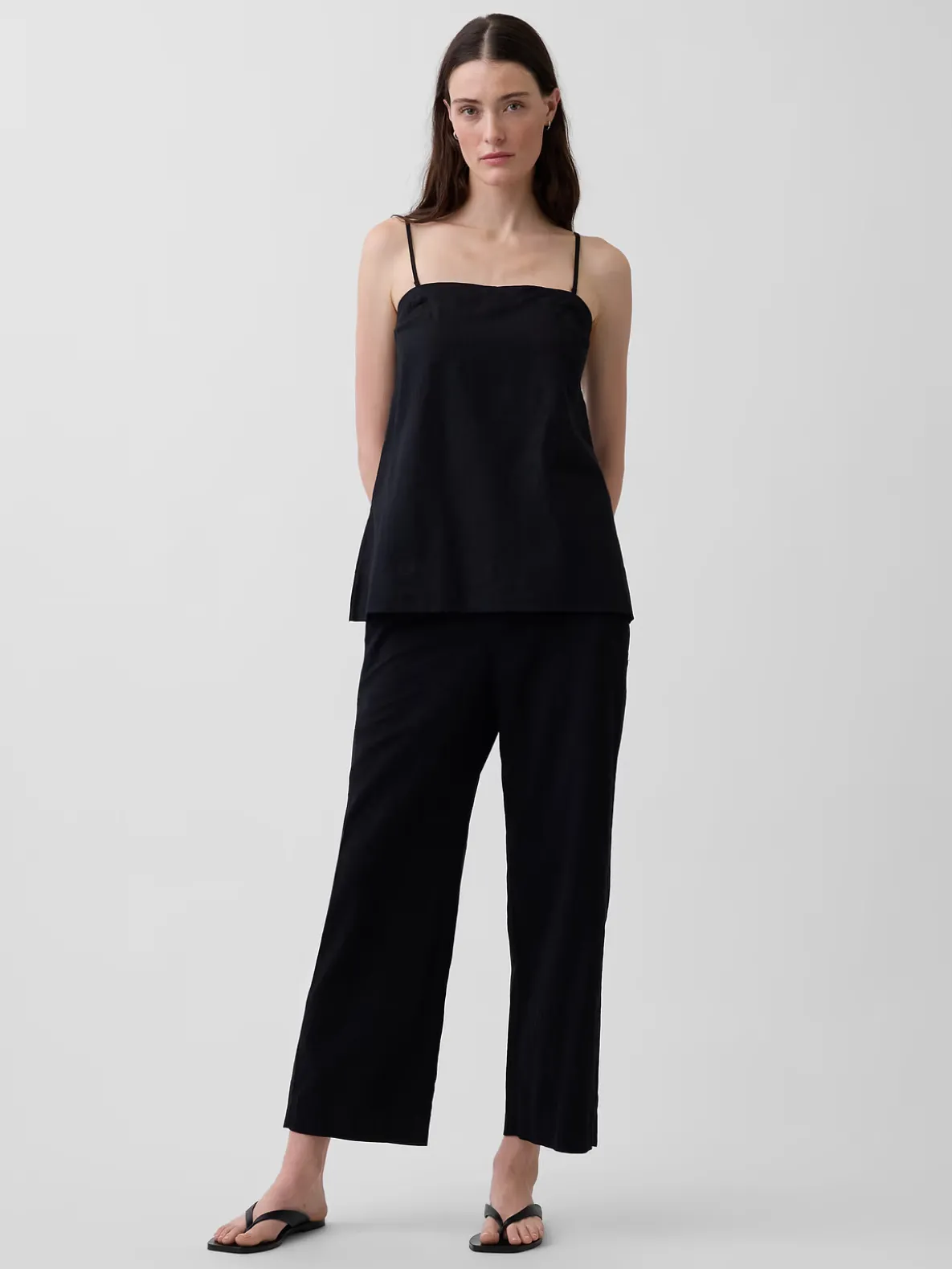 Linen-Blend Cami