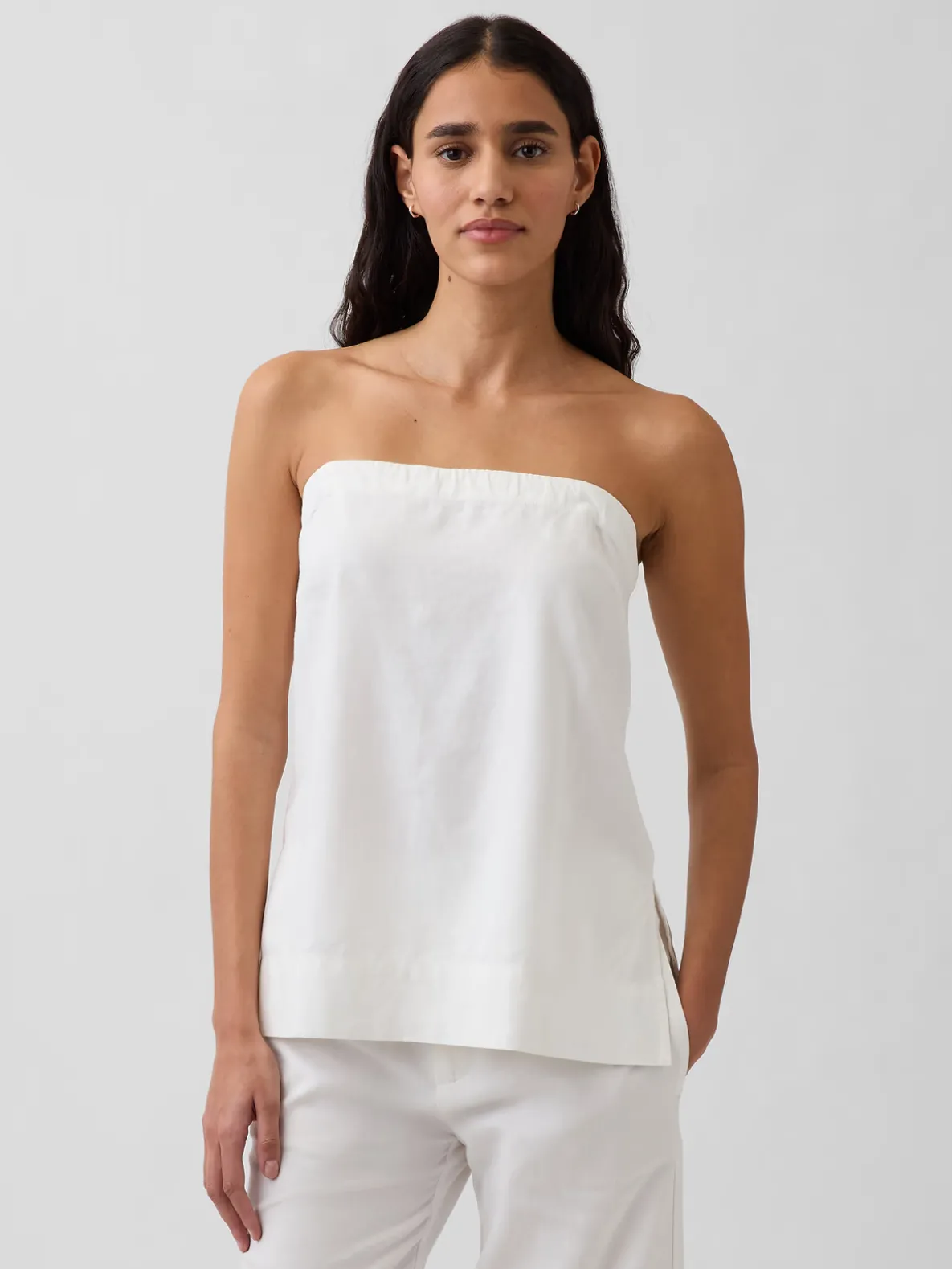Linen-Blend Cami