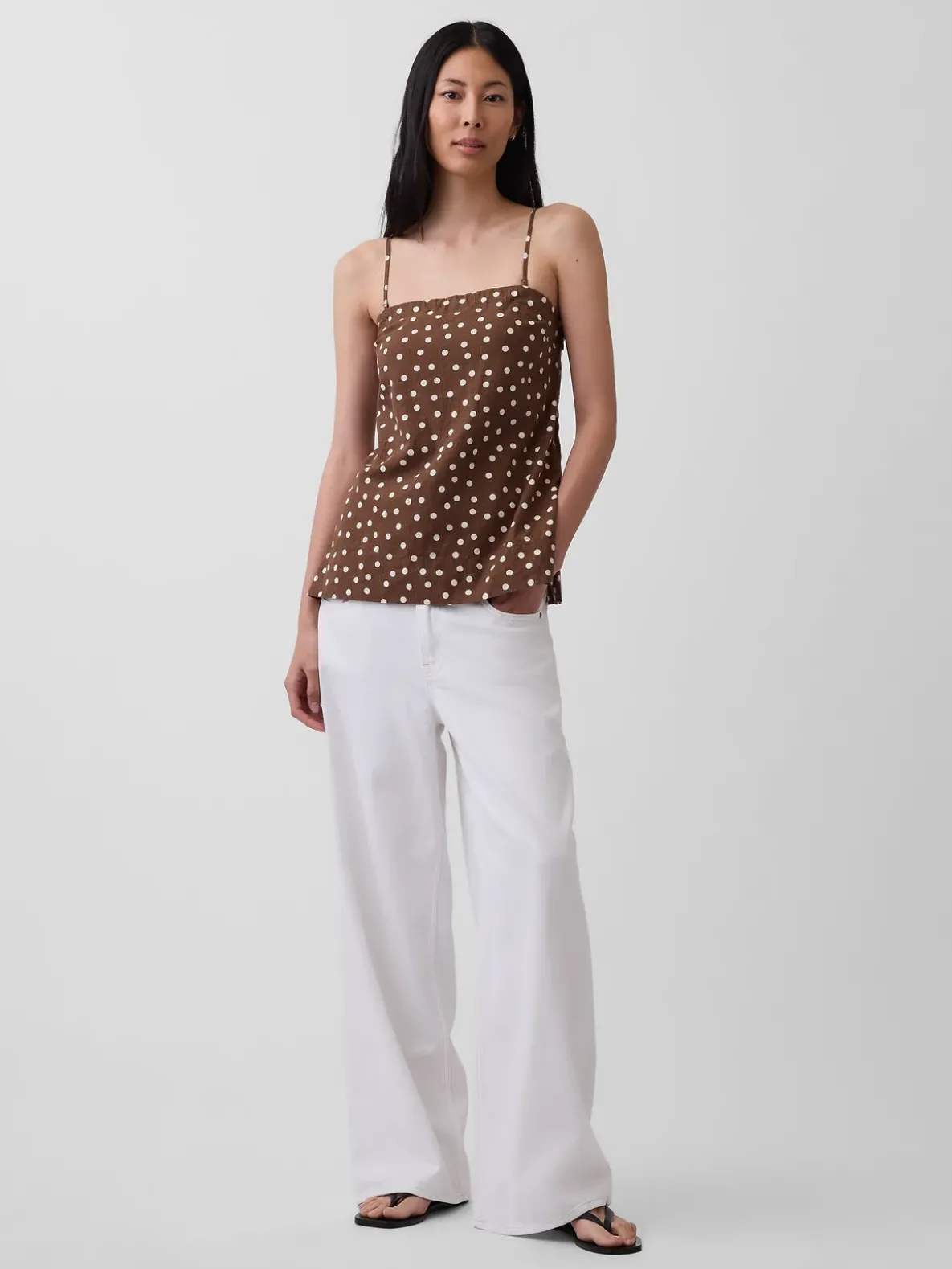 Linen-Blend Cami
