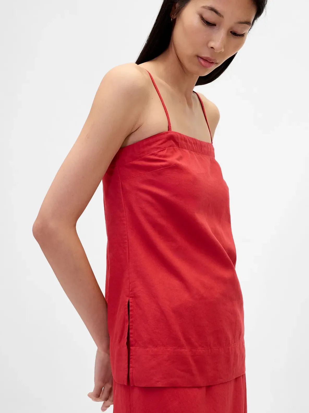 Linen-Blend Cami