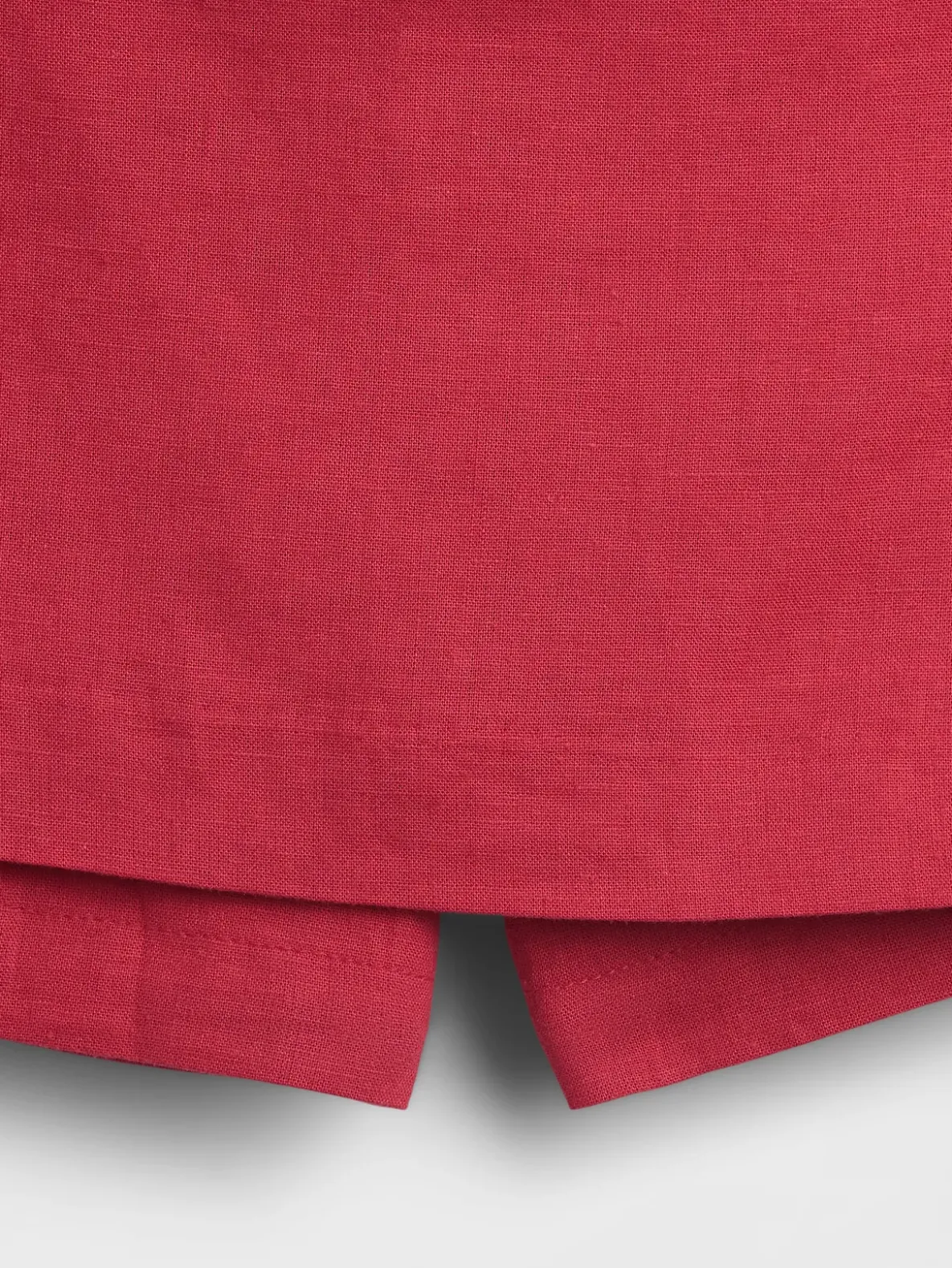Linen-Blend Mini Skort