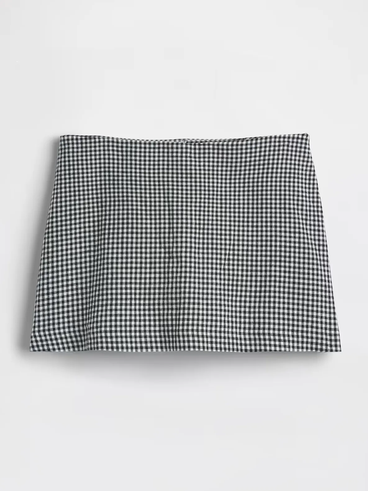 Linen-Blend Mini Skort