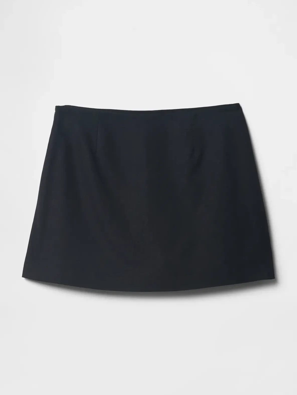 Linen-Blend Mini Skort