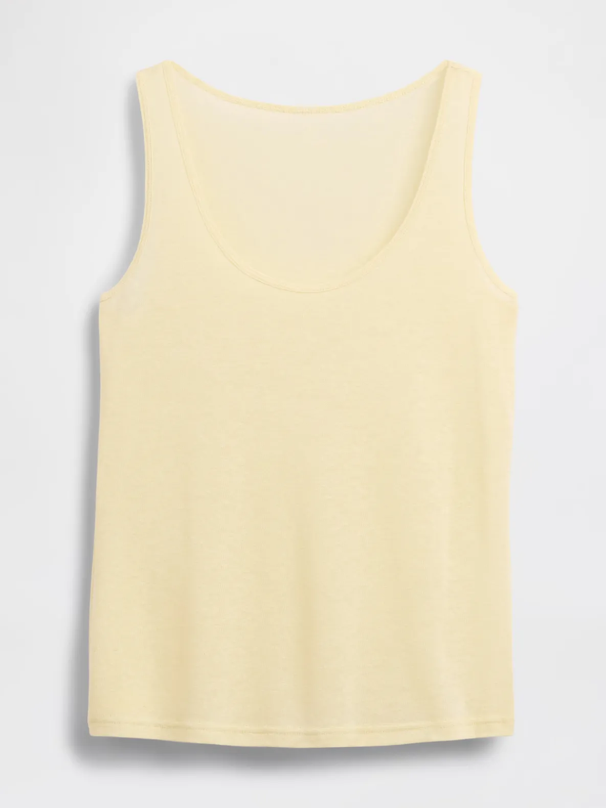 Linen-Blend Tank Top