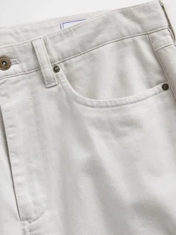 Linen-Cotton Relaxed Straight Pants