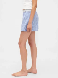 Logo Flannel Boxer Shorts