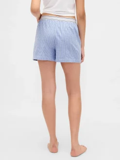 Logo Flannel Boxer Shorts