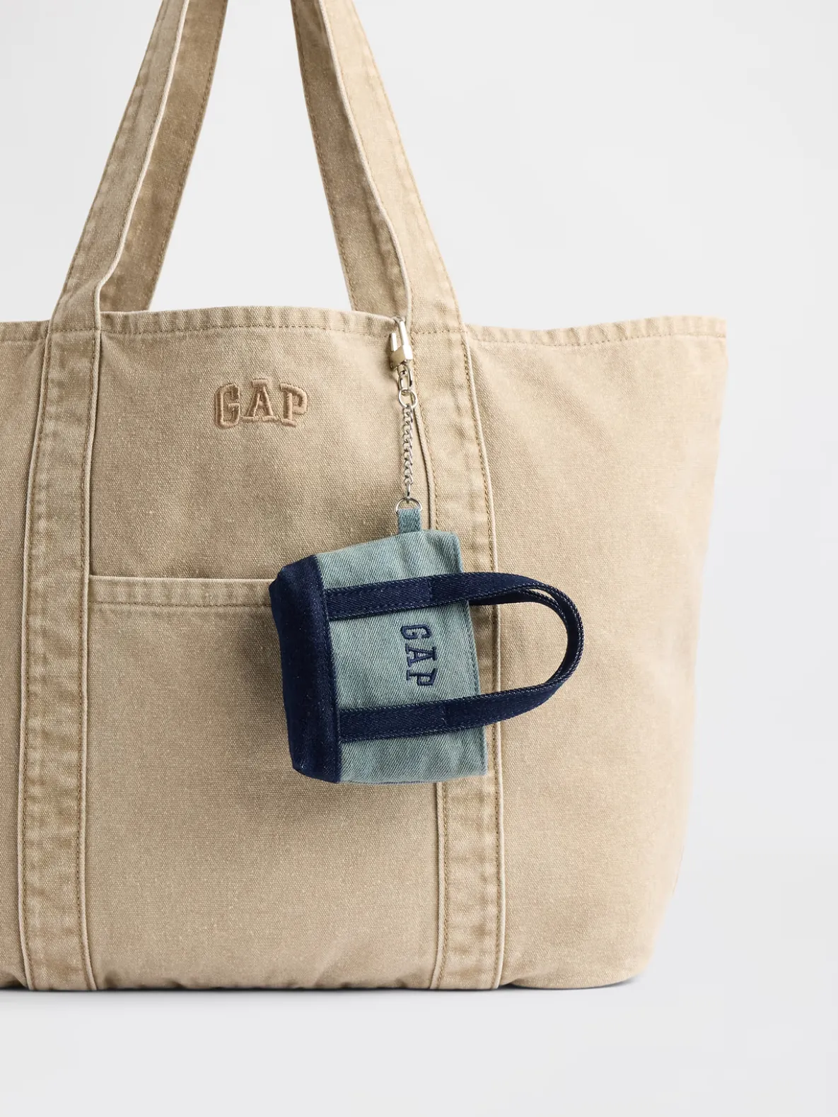 Logo Tote Bag Charm