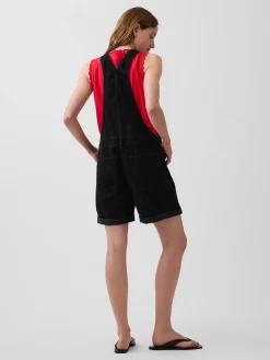 Loose Denim Shortalls