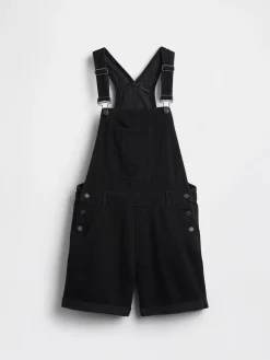 Loose Denim Shortalls