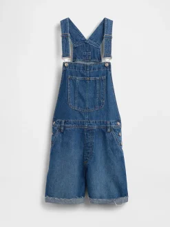 Loose Denim Shortalls