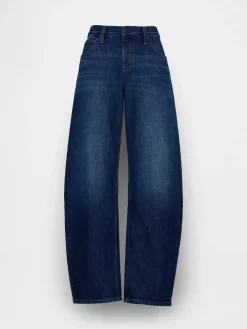 Low Rise Barrel Jeans