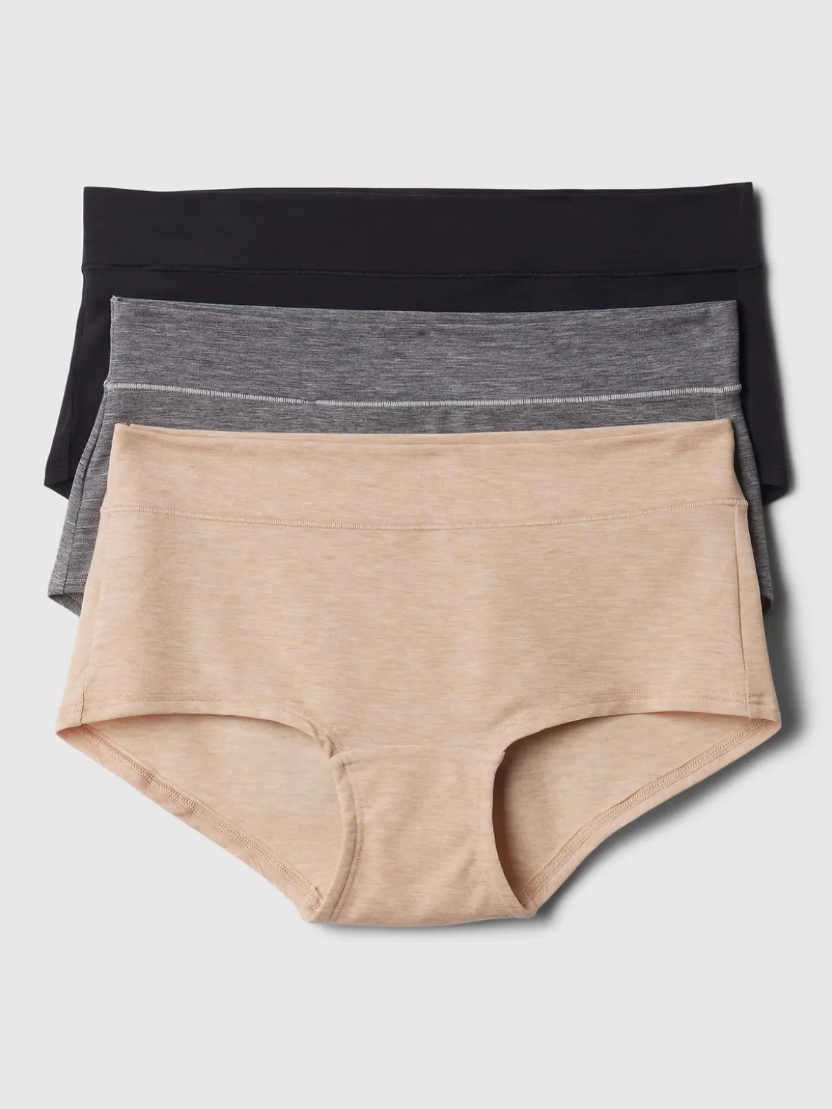 Low Rise Breathe Shorty (3-Pack)