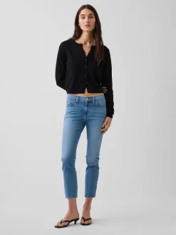 Low Rise Capri Jeans