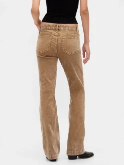 Low Rise Corduroy Long & Lean Pants