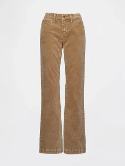 Low Rise Corduroy Long & Lean Pants